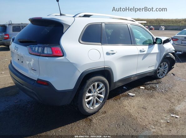1C4PJMCB5LD507425 2020 JEEP CHEROKEE Белый Задняя правая четверть