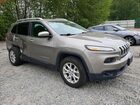 2018 Jeep Cherokee Latitude Желто-коричневый vin: 1C4PJMCB6JD608776