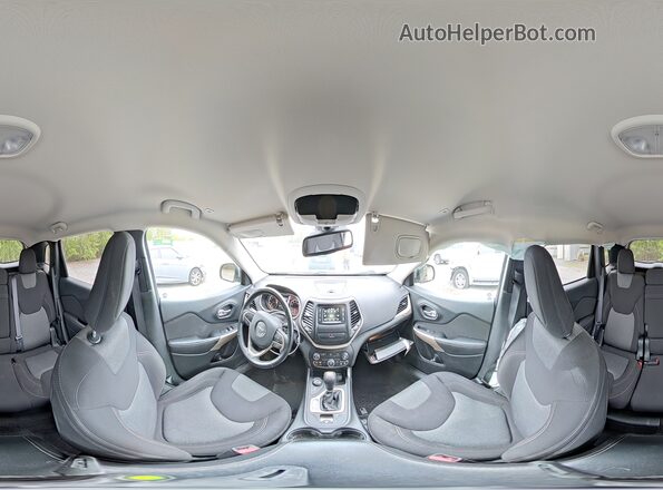 1C4PJMCB6JD608776 2018 JEEP CHEROKEE Желто-коричневый Панорамный вид салона 360°