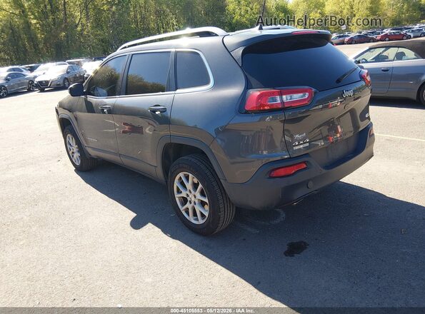 1C4PJMCB7HW589833 2017 JEEP CHEROKEE Серый Задняя левая четверть