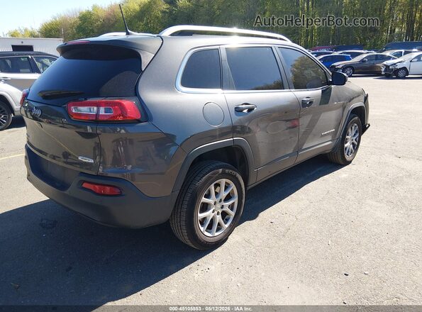 1C4PJMCB7HW589833 2017 JEEP CHEROKEE Серый Задняя правая четверть