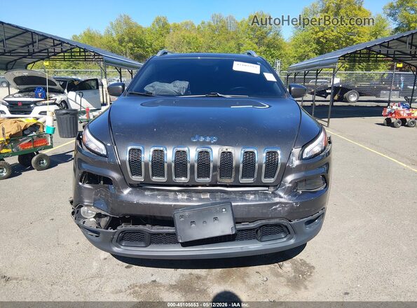 1C4PJMCB7HW589833 2017 JEEP CHEROKEE Серый Вид щитка приборов