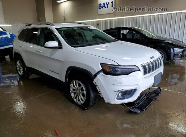 1C4PJMCB7KD183702 2019 JEEP CHEROKEE White Передня права чверть
