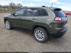 2021 Jeep Cherokee Latitude 4x4 Зеленый vin: 1C4PJMCB7MD242749