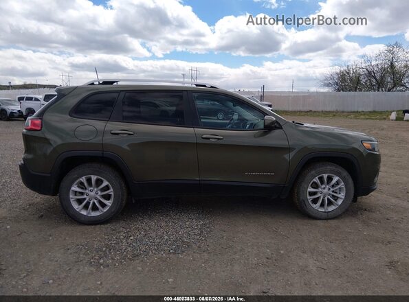 1C4PJMCB7MD242749 2021 JEEP CHEROKEE Зеленый Панорамный вид салона 360°
