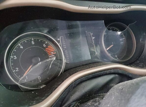 1C4PJMCB8HD217526 2017 JEEP CHEROKEE Серебряный Вид щитка приборов