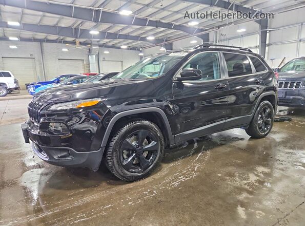 1C4PJMCB8JD547303 2018 JEEP CHEROKEE Черный Передняя левая четверть