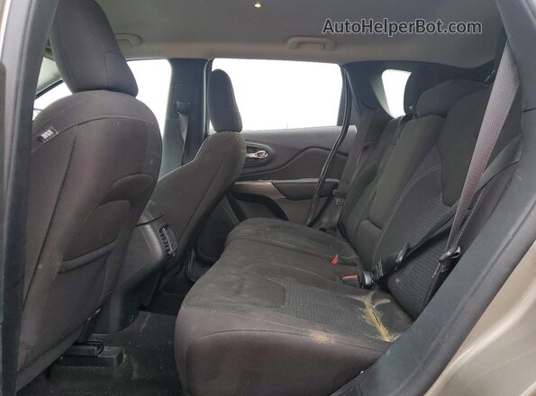 1C4PJMCB8LD541360 2020 JEEP CHEROKEE Желто-коричневый Вид задней части салона