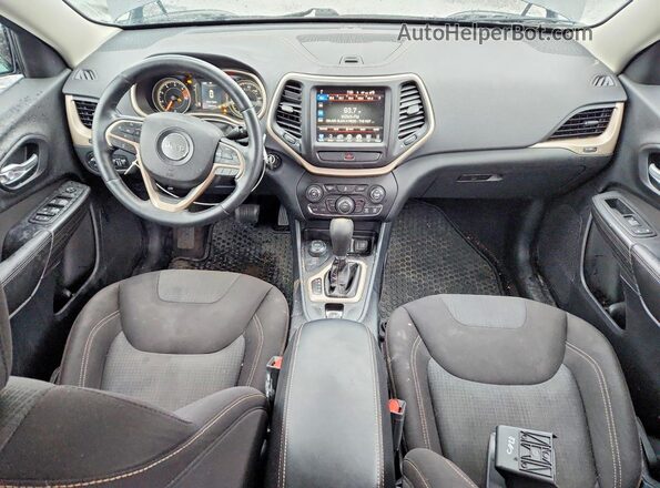 1C4PJMCB9GW345552 2016 JEEP CHEROKEE Серый Вид панели приборов