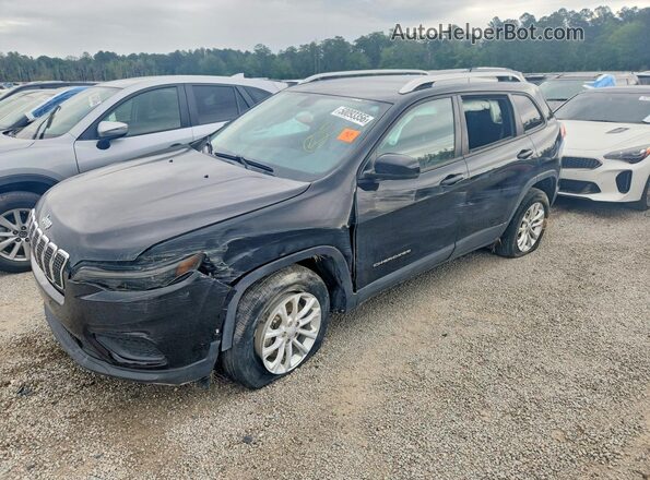 1C4PJMCBXLD555535 2020 JEEP CHEROKEE Черный Передняя левая четверть