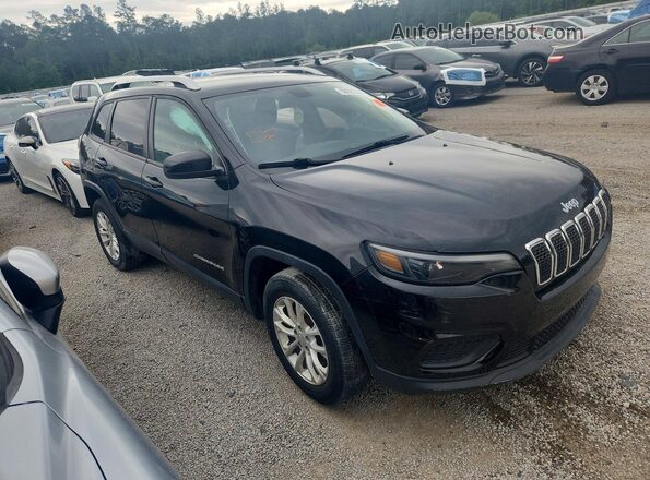 1C4PJMCBXLD555535 2020 JEEP CHEROKEE Черный Передняя правая четверть