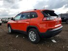 2021 Jeep Cherokee Latitude Orange vin: 1C4PJMCBXMD165973