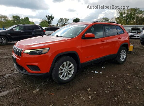 1C4PJMCBXMD165973 2021 JEEP CHEROKEE Orange Передня ліва чверть