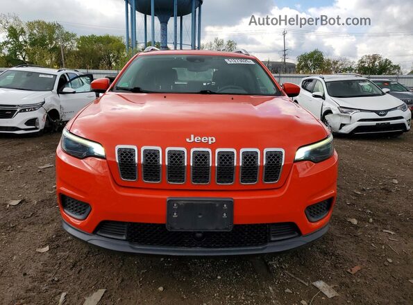 1C4PJMCBXMD165973 2021 JEEP CHEROKEE Orange Вид спереду
