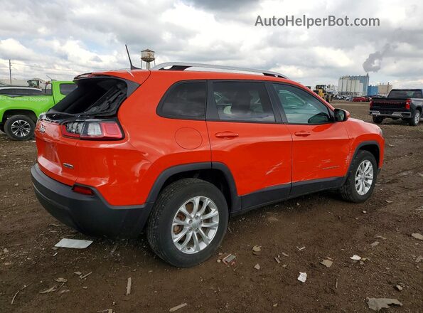1C4PJMCBXMD165973 2021 JEEP CHEROKEE Orange Задня права чверть