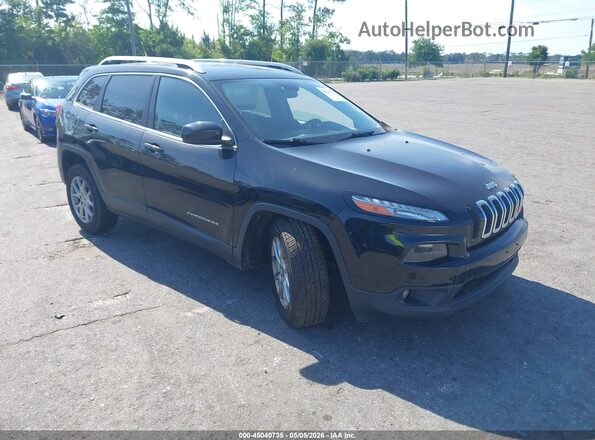 1C4PJMCS0GW142825 2016 JEEP CHEROKEE Черный Передняя правая четверть