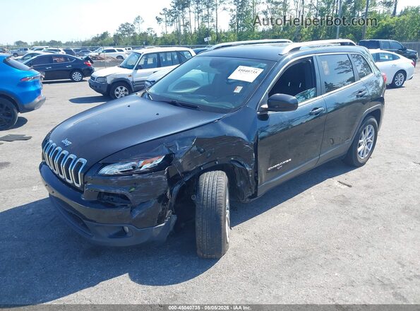 1C4PJMCS0GW142825 2016 JEEP CHEROKEE Черный Передняя левая четверть