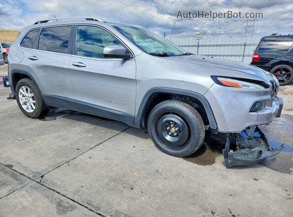 1C4PJMCS0HW609002 2017 JEEP CHEROKEE Silver Передня права чверть