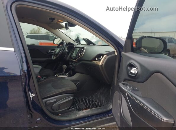 1C4PJMCS1GW240987 2016 JEEP CHEROKEE Blue Widok wnętrza z przodu