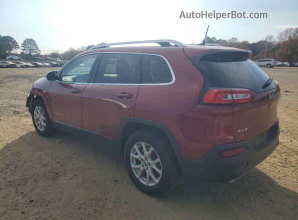 1C4PJMCS1GW263895 2016 JEEP CHEROKEE Maroon Trasero izquierdo