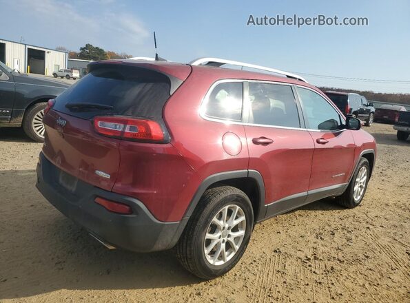 1C4PJMCS1GW263895 2016 JEEP CHEROKEE Maroon Trasero derecho