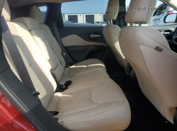 1C4PJMCS1GW263895 2016 JEEP CHEROKEE Maroon Vista interior trasera