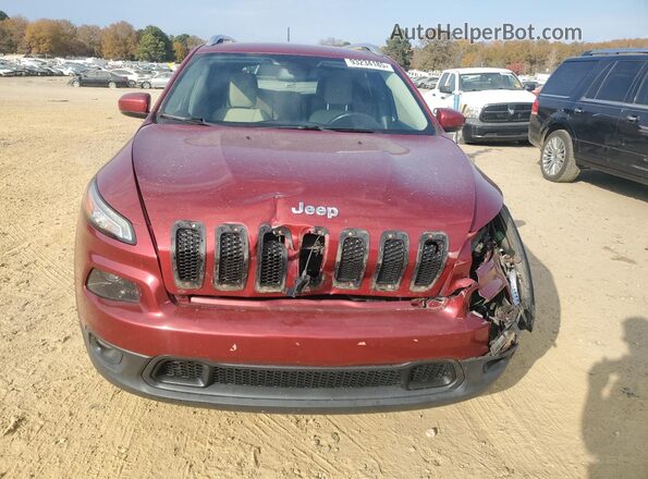 1C4PJMCS1GW263895 2016 JEEP CHEROKEE Maroon Vista frontal