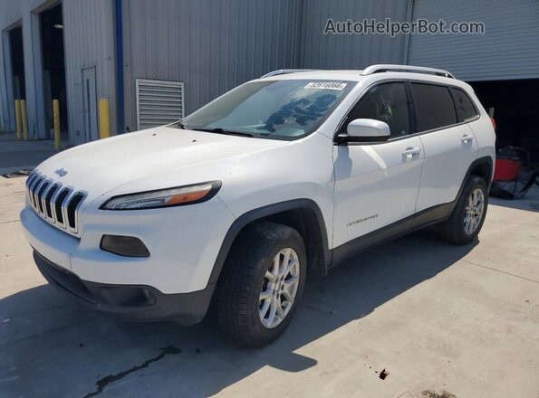1C4PJMCS1GW279174 2016 JEEP CHEROKEE White წინა მარცხენა ხედი სამი მეოთხედიდან