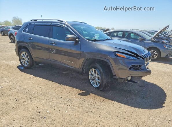 1C4PJMCS1HW601555 2017 JEEP CHEROKEE Gray Front right