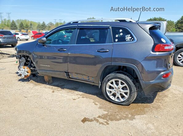 1C4PJMCS1HW601555 2017 JEEP CHEROKEE Gray Rear left