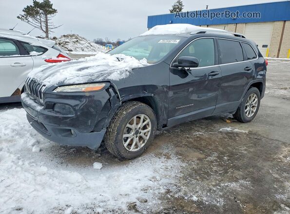 1C4PJMCS3GW294419 2016 JEEP CHEROKEE Black Front left