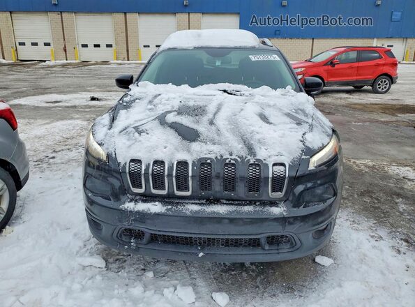 1C4PJMCS3GW294419 2016 JEEP CHEROKEE Black Front view