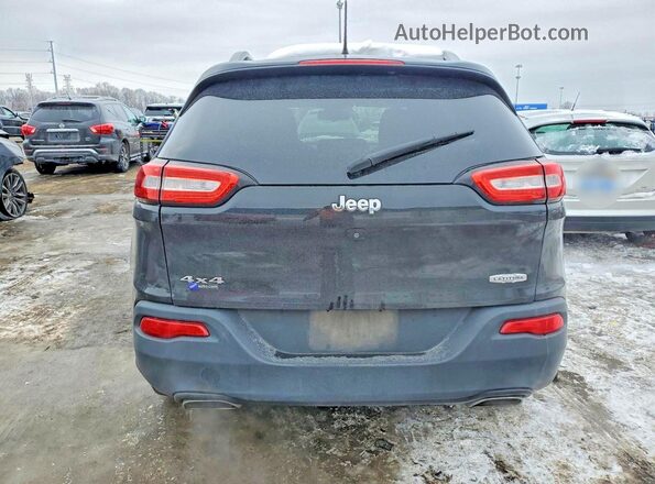 1C4PJMCS3GW294419 2016 JEEP CHEROKEE Black Rear view