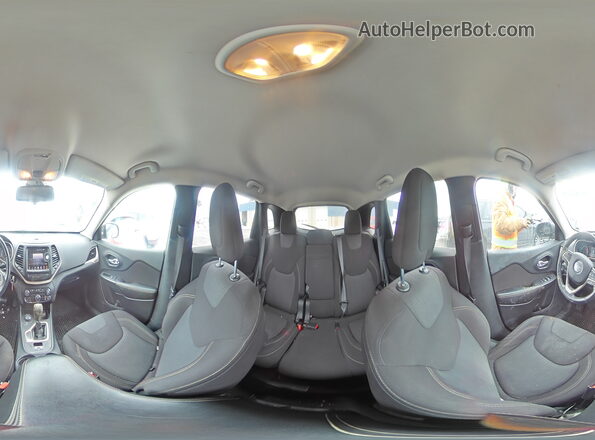 1C4PJMCS3GW294419 2016 JEEP CHEROKEE Black 360 interior view