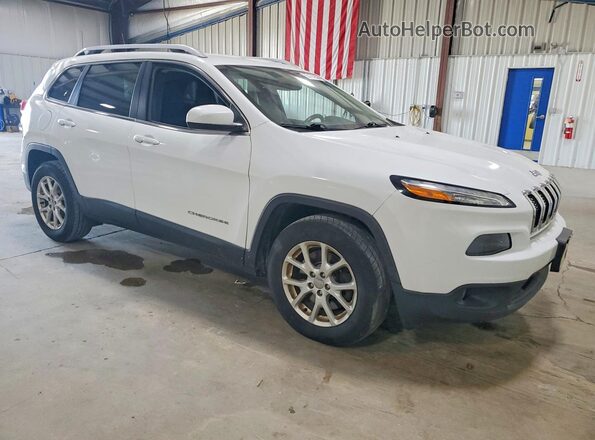 1C4PJMCS4HW567885 2017 JEEP CHEROKEE Белый Передняя правая четверть