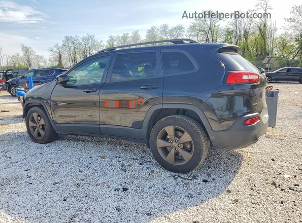 1C4PJMCS5GW317327 2016 JEEP CHEROKEE Черный Задняя левая четверть