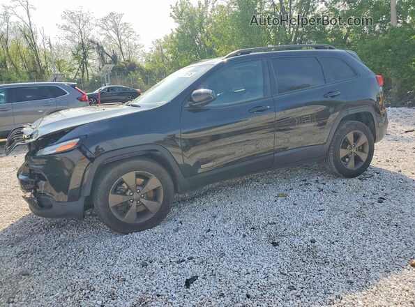 1C4PJMCS5GW317327 2016 JEEP CHEROKEE Черный Передняя левая четверть