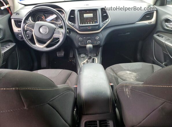 1C4PJMCS5HW538749 2017 JEEP CHEROKEE Silver Vista del salpicadero
