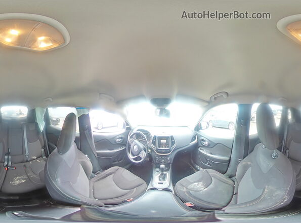 1C4PJMCS5HW538749 2017 JEEP CHEROKEE Silver Vista interior de 360 grados