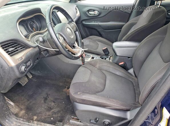 1C4PJMCS6GW131926 2016 JEEP CHEROKEE Синий Вид салона спереди