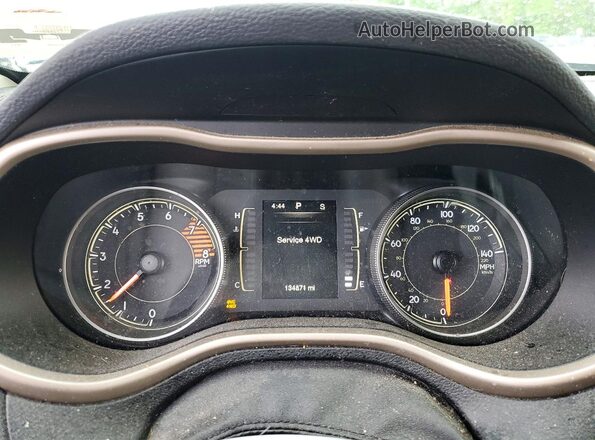 1C4PJMCS6GW131926 2016 JEEP CHEROKEE Синий Вид щитка приборов