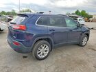 2016 Jeep Cherokee Latitude Синий vin: 1C4PJMCS6GW131926