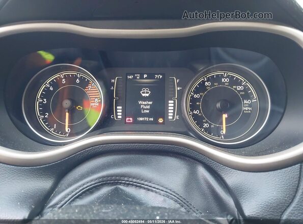 1C4PJMCS6GW237258 2016 JEEP CHEROKEE Черный Вид задних сидений