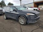 2016 Jeep Cherokee Latitude Черный vin: 1C4PJMCS6GW240354