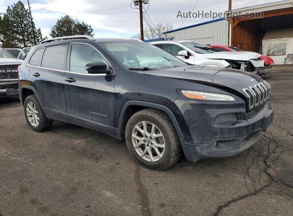 1C4PJMCS6GW240354 2016 JEEP CHEROKEE Черный Передняя правая четверть
