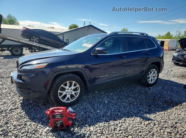 1C4PJMCS6GW270700 2016 JEEP CHEROKEE Blue წინა მარცხენა ხედი სამი მეოთხედიდან