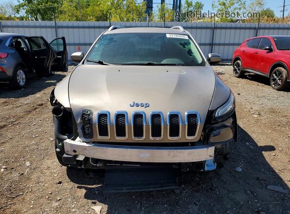 1C4PJMCS6HW513648 2017 JEEP CHEROKEE Gray Front view