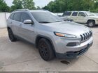 2016 Jeep Cherokee Latitude Gray vin: 1C4PJMCS7GW163686