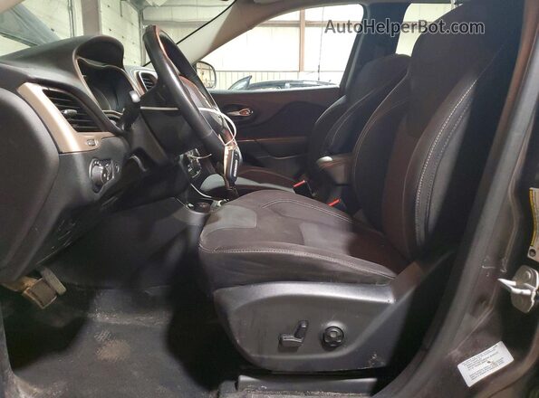 1C4PJMCS8GW102928 2016 JEEP CHEROKEE Серый Вид салона спереди