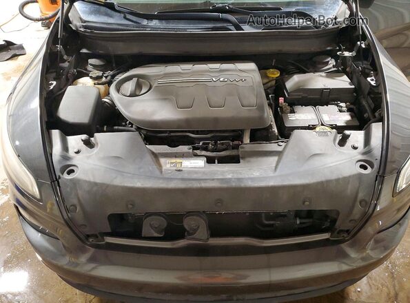 1C4PJMCS8GW102928 2016 JEEP CHEROKEE Серый Вид подкапотного пространства